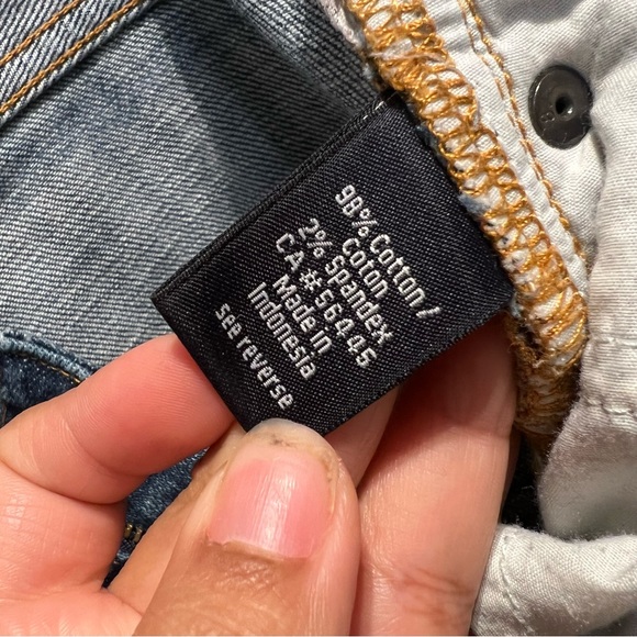 J Crew Toothpick Skinny Jeans Medium-Dark Blue Wash Stretch | size 26 - Picture 6 of 13